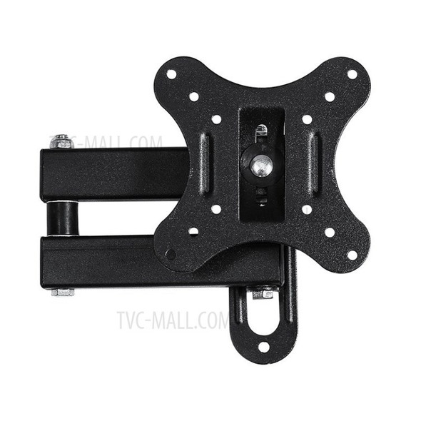 TV Wall Mount Bracket Swivel and Tilt Monitor Holder for 14-27 inch LED LCD OLED - Two Arms