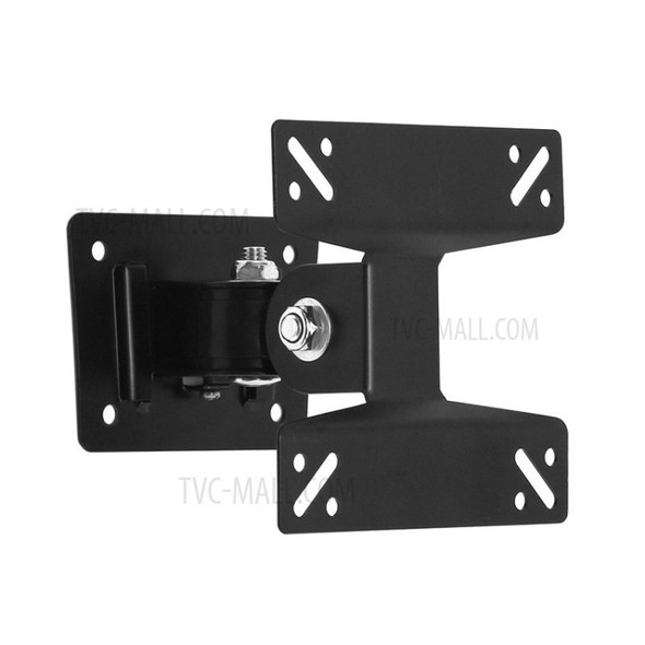 F01 14-27 inch TV Screen Display Mount Small TV Monitor Holder - Black Metal