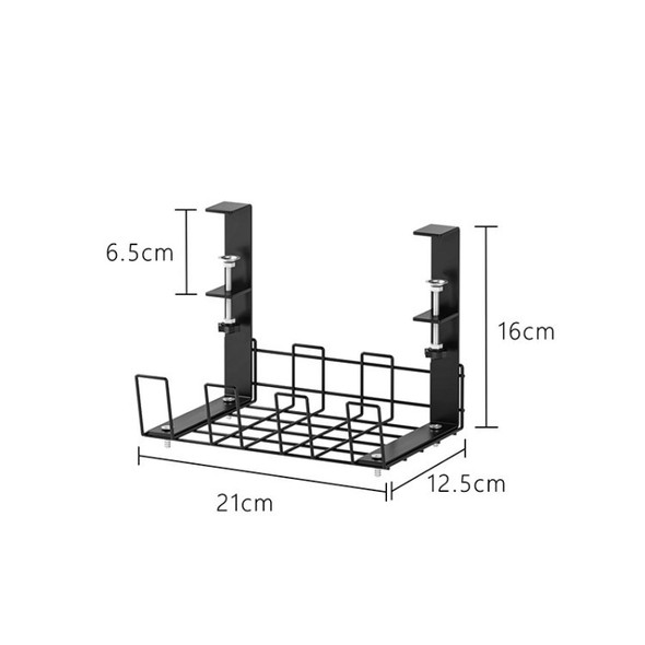 Cable Tray Organizer Under Desk Cord Management for Computer Table Office Desk - S