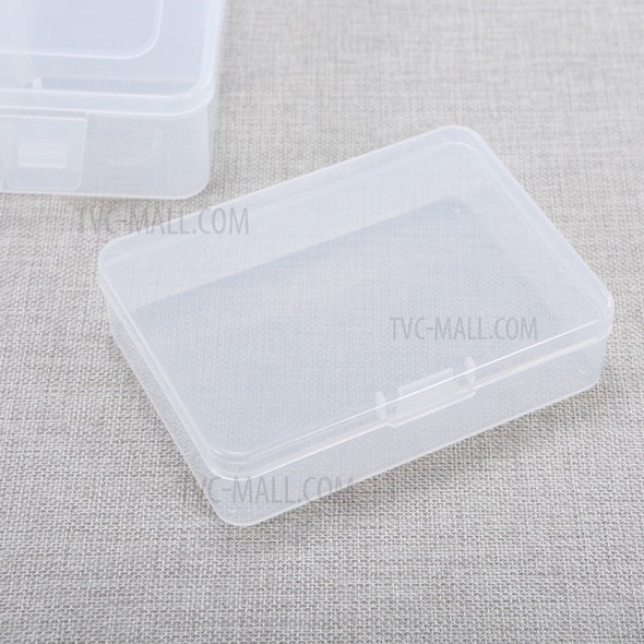 SYC-530 Durable Lightweight Portable Rectangular Transparent Plastics Box Parts Storage Box With Cover