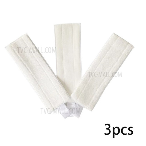 3Pcs Mop Cleaning Pads for Karcher SC1/SC2/SC3/SC4/SC5 Steam Cleaner  -  White