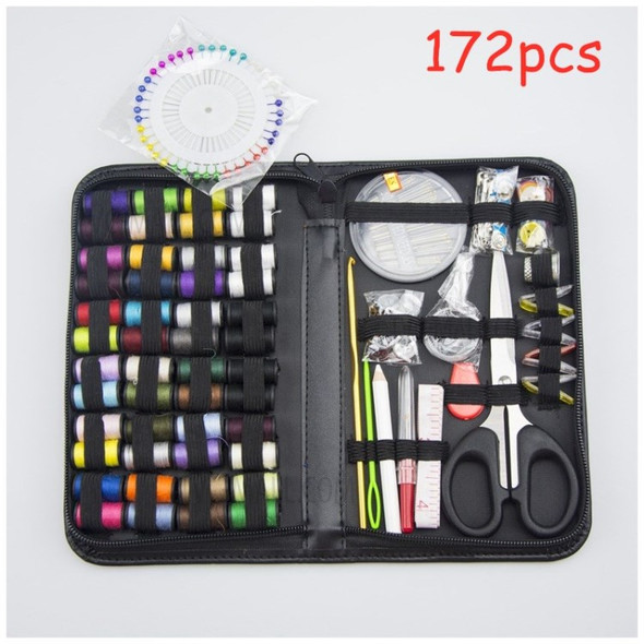 Home Travel Sewing Kit Thread & Needle with Multiple Color Threads - 172 Pieces Set