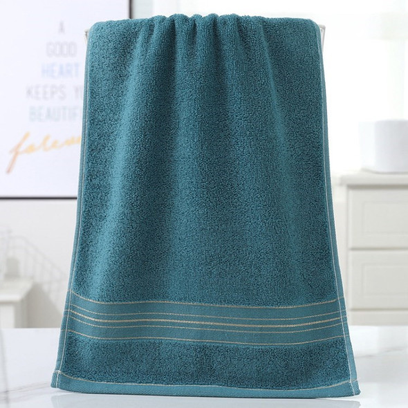 Large Beach Towel Super Absorbent Soft Pool Towel Bath Towel - Blue/34x73cm