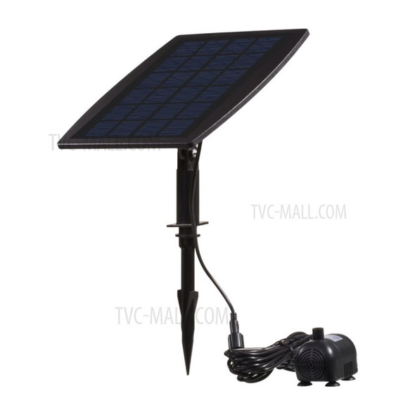 Solar Fountain Pump DIY Outdoor Solar Water Pump 9V 2.5W Solar Water Spray for Garden, Pond, Patio, Fish Tank