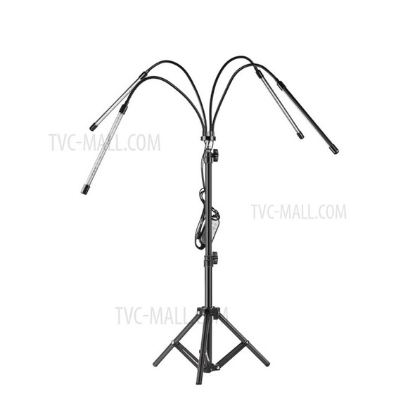 Growing Light with Tripod Stand Adjustable 4 Spectrum Mode with Timing 3/6/12H Plant Grow Lamps for Indoor Plants - AU Plug