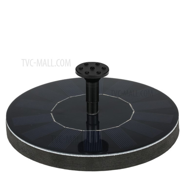 Watering Solar Power Fountain Pool Floating Water Pump Solar Panel Garden Plants Courtyard Scenery