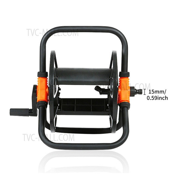 Garden Watering Trolley 20m Empty Hose Trolley Storage Car Washer Tool for Garden Camping Balcony