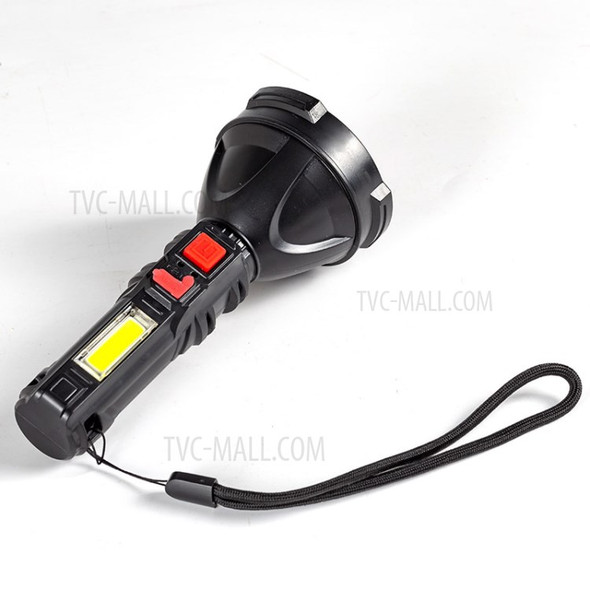 E-SMARTER 830 Super Strong Light Torch Flashlight USB Rechargeable LED Long-range Spotlight Searchlight