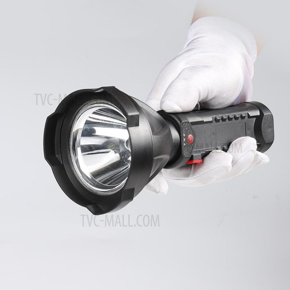 E-SMARTER W5100-1 USB Rechargeable LED Flashlight Torch 3 Modes Strong Light Long Shot Searchlight Spotlight