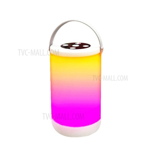 Camping Table Lamp RGB LED Night Lamp Bedside Lamp Color-Changing Light for Bar Party - Colorful Light