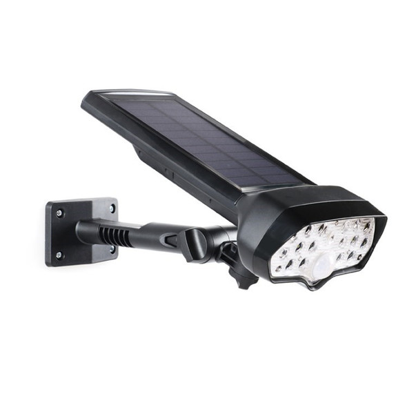 SLF0117 Solar Motion Sensor Light Simulation Monitor Security Light Wall-Mounted Lamp PIR Induction IP65 Waterproof Outdoor Light