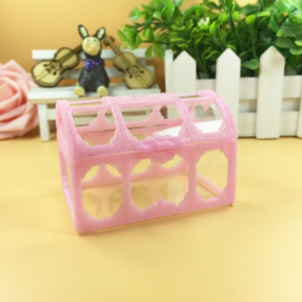 2 PCS Mini Jewelry Storage Box Princess Style Decoration Box Gift Candy Storage Box(Pink)