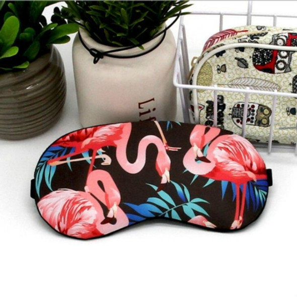 2 PCS Artificial Silk Creative Shade Sleep Eye Mask with Ice Bag(J-8614)