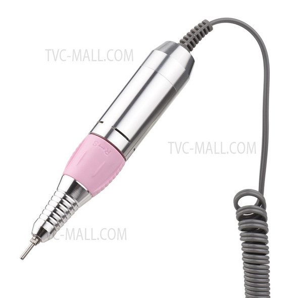 Nail Drill Handpiece 30000RPM Portable Electric Manicure Pedicure Drill Replacement Nail Polishing Machine Grinder Nail Care - Pink