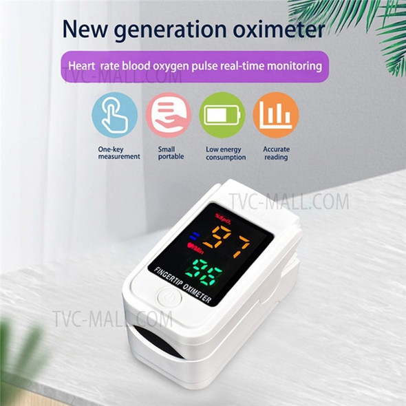 Pulse Oximeter One-key Measurement Real Time OM-98 Household LED Oximeter