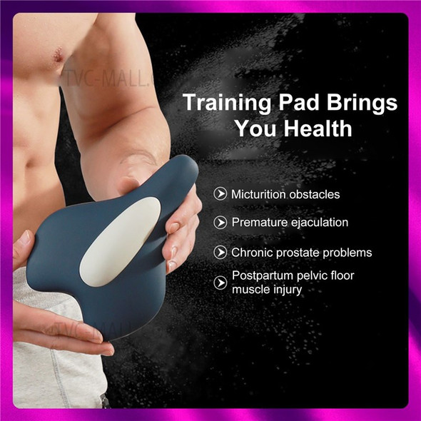 Pelvic Floor Muscles Exercise Tool Non-Handheld Butt Exerciser Bladder Control Tightening Exercise - Blue