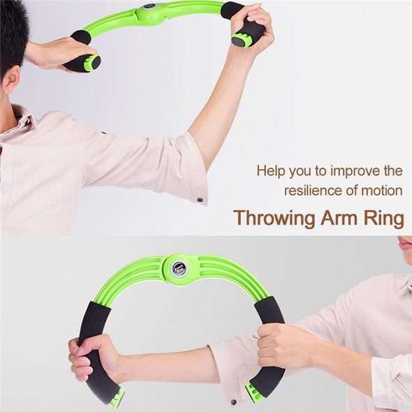 Grip Power Wrist Forearm Hand Grip Exerciser Strength Training Ring Fitness Equipment - Green
