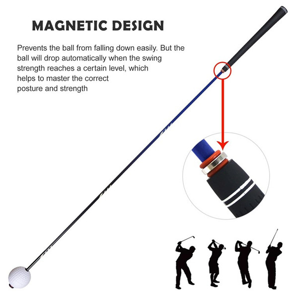 Adults Golf Swing Trainer for Women Men Golf Alignment Stick Golf Practice Training Aid Golf Accessory