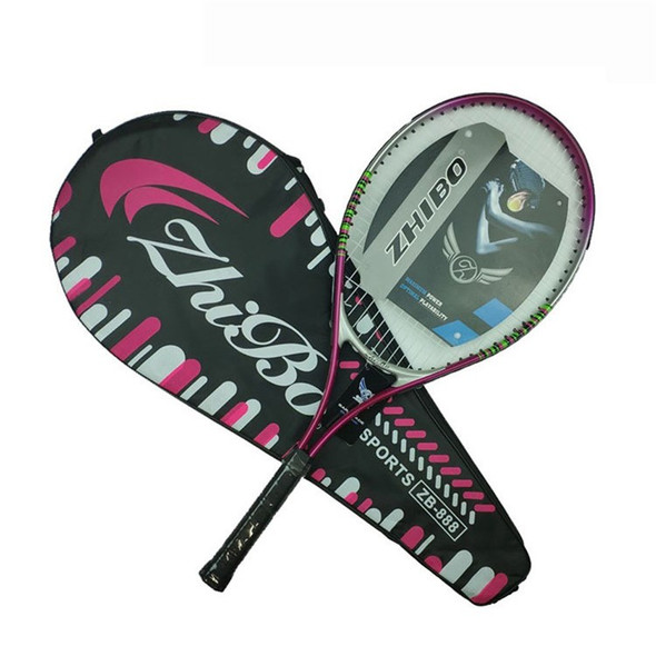 One Tennis Racket Aluminium Alloy Racket Training Tennis Racquet Tennis Practice Training Tool with Carrying Bag