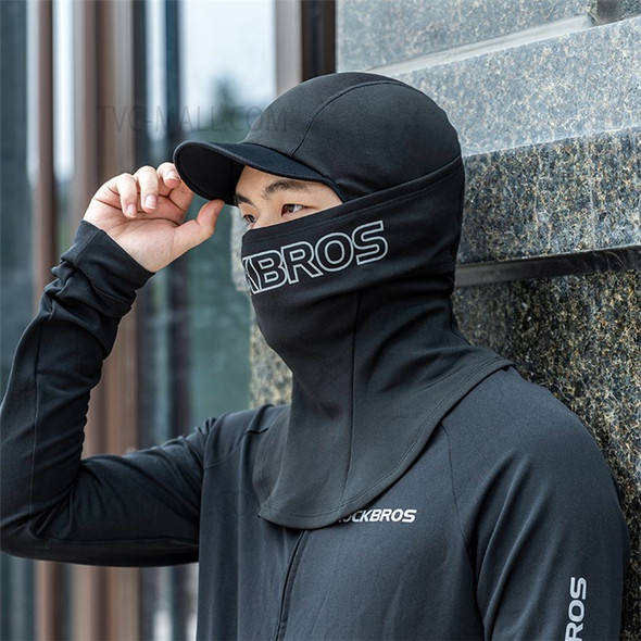 ROCKBROS YPP053 Winter Warm Keeper Windproof Cycling Head Scarf Balaclava Face Mask with Brim