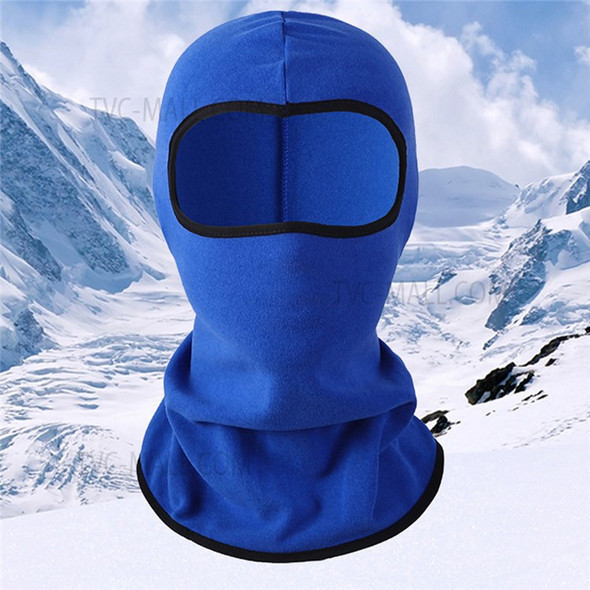 Windproof Thermal Balaclava Face Mask Neck Warmer for Motorcycle Biking Cycling Skiing - Sapphire