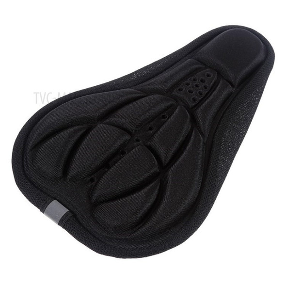 Soft Bike Seat Comfortable Foam Bicycle Bike Saddle - Black