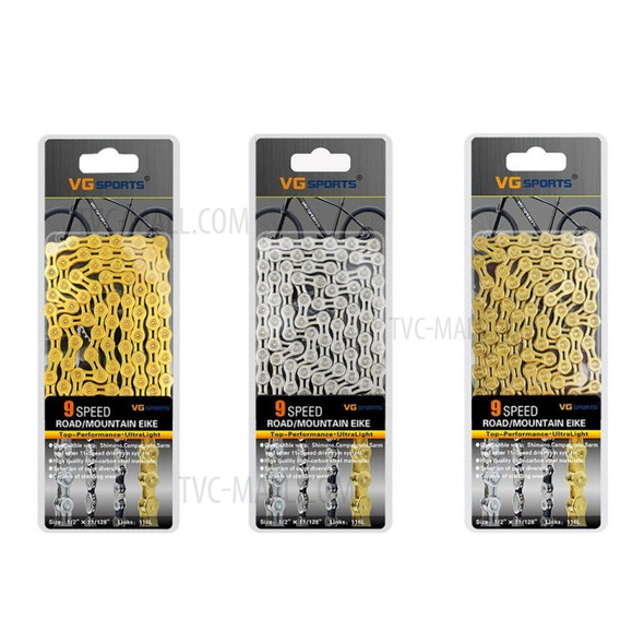 VG SPORTS Road MTB Mountain Bike Parts Bicycle Chain Speed Chains - Type A