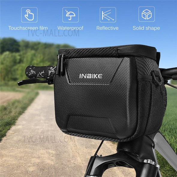 Waterproof Bike Handlebar Bag Touch Screen Bicycle Front Basket Cycling Handlebar Storage Bag