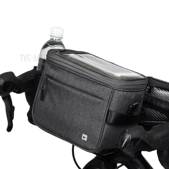 RHINOWALK Bike Handlebar Bag Waterproof Bicycle Front Bag Camera Bag Handbag with Touch Screen