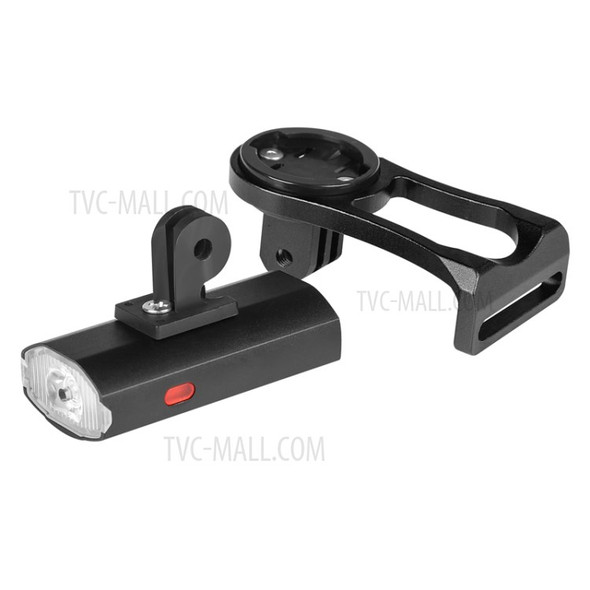 WEST BIKING Bike Bicycle Light with Mount Holder for Garmin Bryton Computer - Black