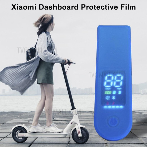 Dashboard Cover Silicone Protective Case for Xiaomi Mijia M365 Electric Scooter - Black