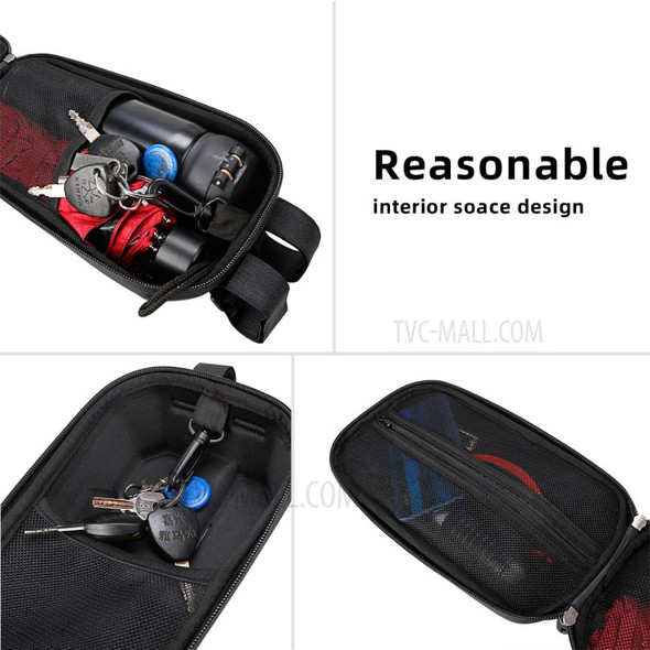 3L Waterproof EVA Hard Shell Bag Bicycle Electric Scooter Folding E-Bike Handlebar Front Hanging Storage Bag