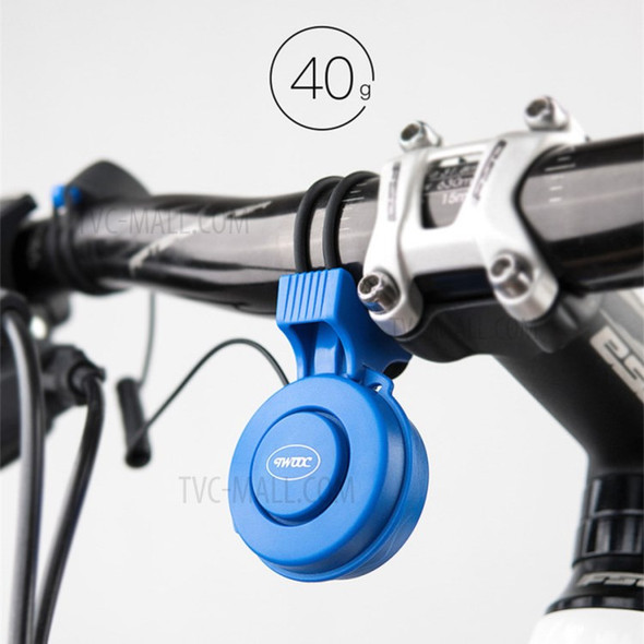 TWOOC T-002 BG-777 USB Charge 120Db Sport Cycle Bell 3 Mode Sounds Electric Bike Handlebar Warning Alarm - Blue