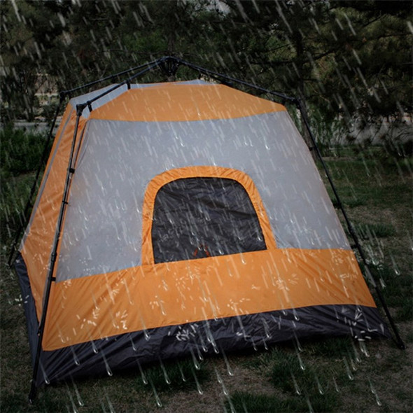 AXZZD001 Outdoor 6 People Automatic Tent Waterproof 210D Oxford Cloth Camping Beach Travel Tent