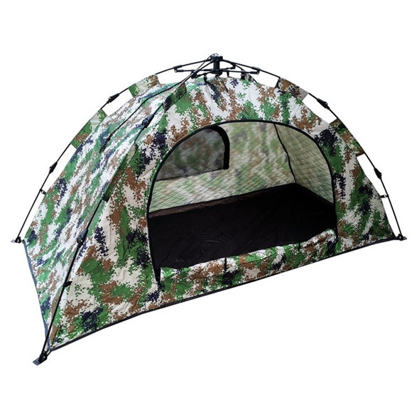 zdmzp001 200x100x100cm Thermal Camping Hiking Tent Camouflage Double Layer Automatic One Person Tent