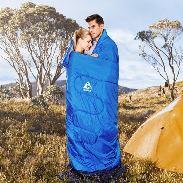 HEWOLF 1539 2.1KG Spring Autumn Outdoor Camping Hiking Waterproof Envelope Double Sleeping Bag