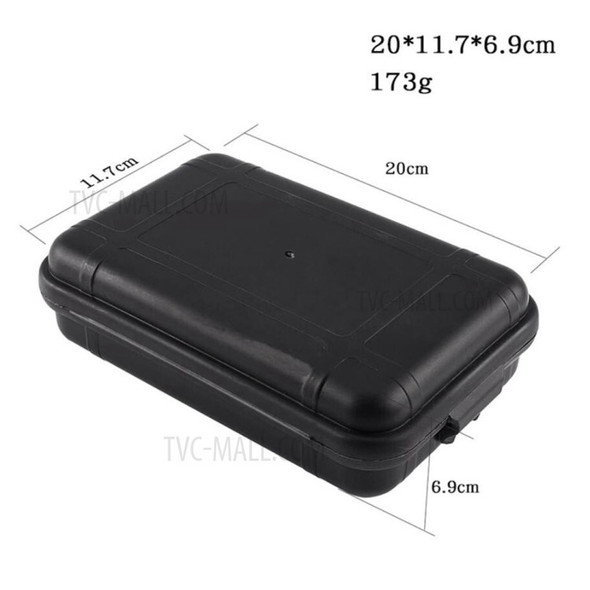 Portable Outdoor Travel Waterproof Shockproof Plastic Tools Storage Case Carrying Box