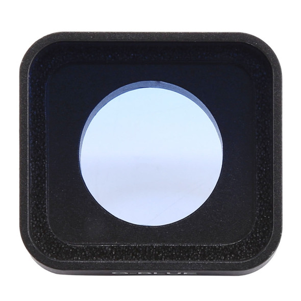 Snap-on Gradient Color Lens Filter for GoPro HERO6 /5(Blue)