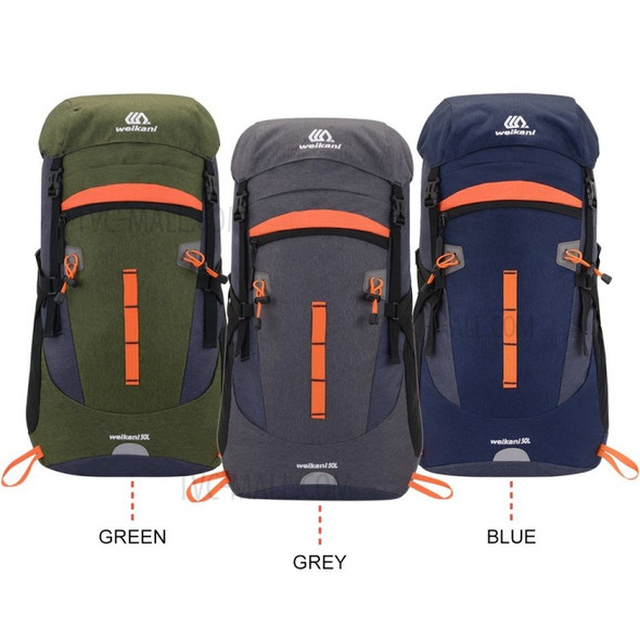 WEIKANI For Camping  Jogging Outdoor Ultralight Waterproof Large Capacity Backpack Bag - Green