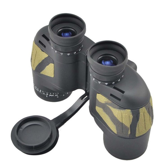 VISIONKING 7x50LS Powerful Military Binoculars High Definition Waterproof Nitrogen Telescope with Rangefinder and Compass