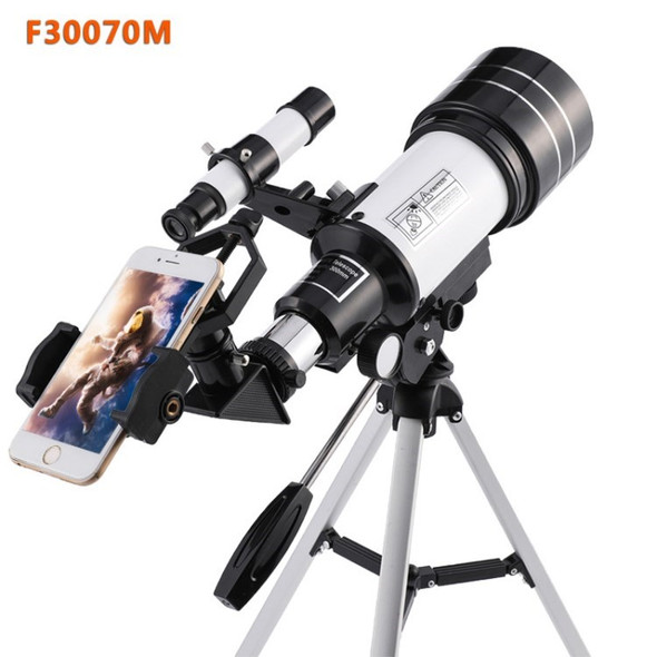 F30070M Star Sky Space Telescope Phone Photography Outdoor Astronomical Telescope for Kids Beginners