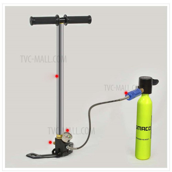 SMACO AT875 Mini Hand Operated High Pressure Air Pump Diving Equipment