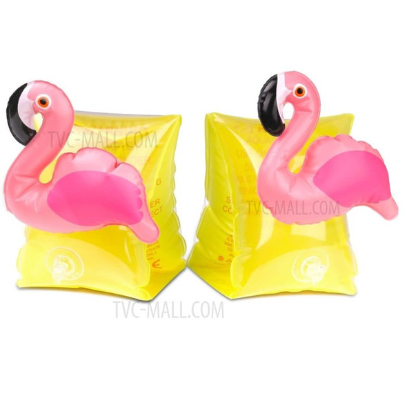 Children Swimming Water Sleeve PVC Arm Assisted Ring for 3-6 Years Old - Flamingo