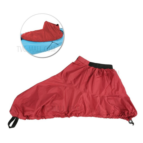 Sport Waterproof Nylon Kayak Spray Skirt Universal Adjustable Deck Sprayskirt Cover - Blue/Size: L