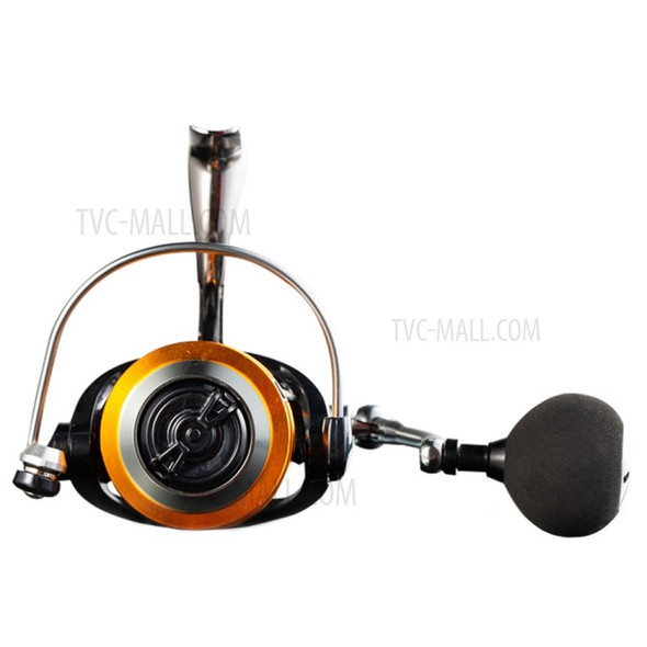 DEUKIO One-way Spinning Fishing Reel Without Gap All-metal Fishing Wheel 5.0:1 - FBE4000