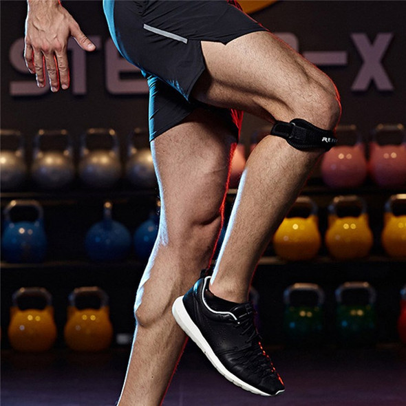 REXCHI HX13 1Pc Adjustable Sport Knee Pad Running Fitness Basketball Knee Patella Stabilizer Brace Support Strap