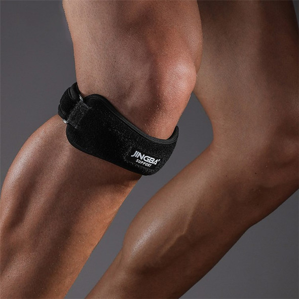 JINGBA SUPPORT 5038 1Pc Adjustable Patella Knee Brace Professional Protective Pad with Belt Sports Knee Brace