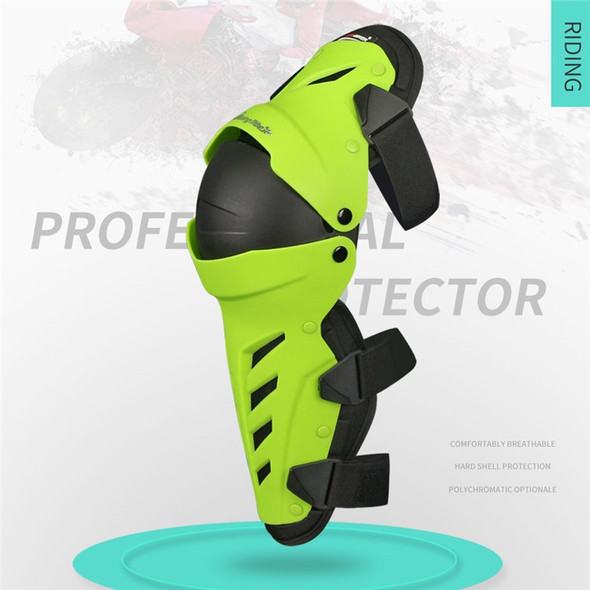 RIDING TBIBE HX-P22 Motorcycle Cycling Knee Guard 1Pair Skating Hockey Knee Pad Anti-fall Shock Absorption Sports Knee Protector - Green