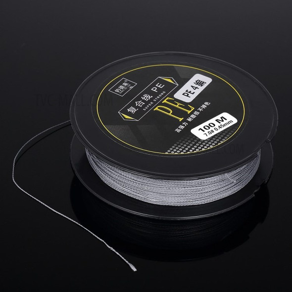 100M Fishing Line Strong Abrasion 4 Strands Braided PE Fishing Line Wire Fishing Accessory - Type 9