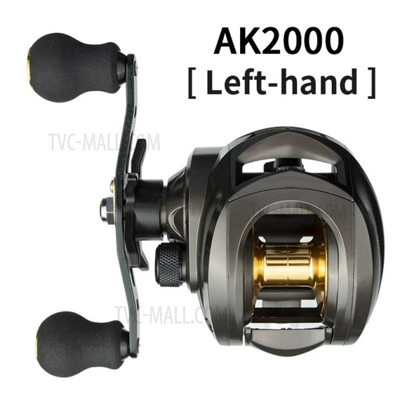 AK2000 8KG Drag Fishing Spool Fishing Reel 7.2:1 Gear Ratio Casting Reels Spinning Reel - Left Hand